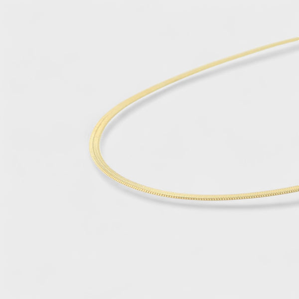 Pineapple Island -  Herringbone Chain Necklace