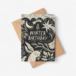 Lauren Marina 'A Winter Birthday' Greeting Card