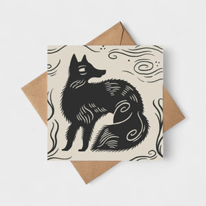 Lauren Marina 'The Fox' Greeting Card
