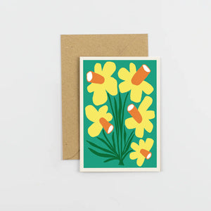 Wald Greeting Card - Daffodil