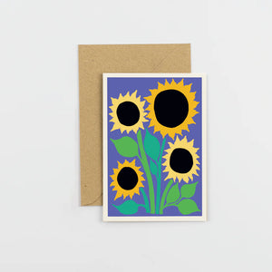 Wald Greeting Card - Sunflower