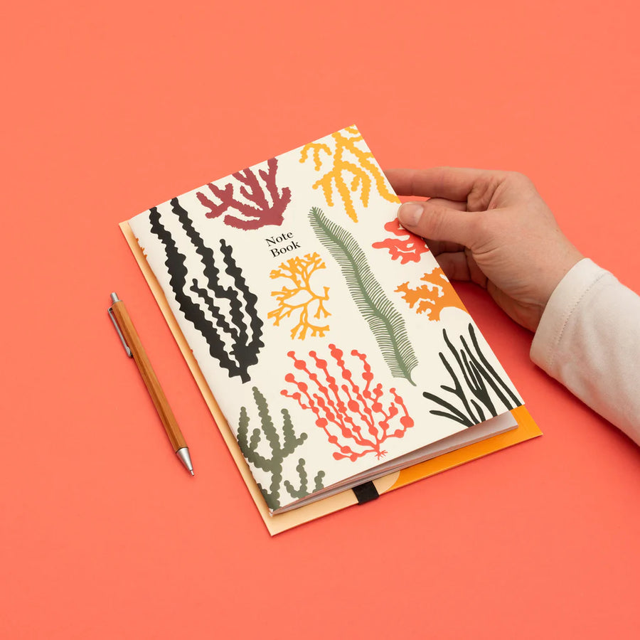 Wald Seaweed Notebook + Folder (A5)