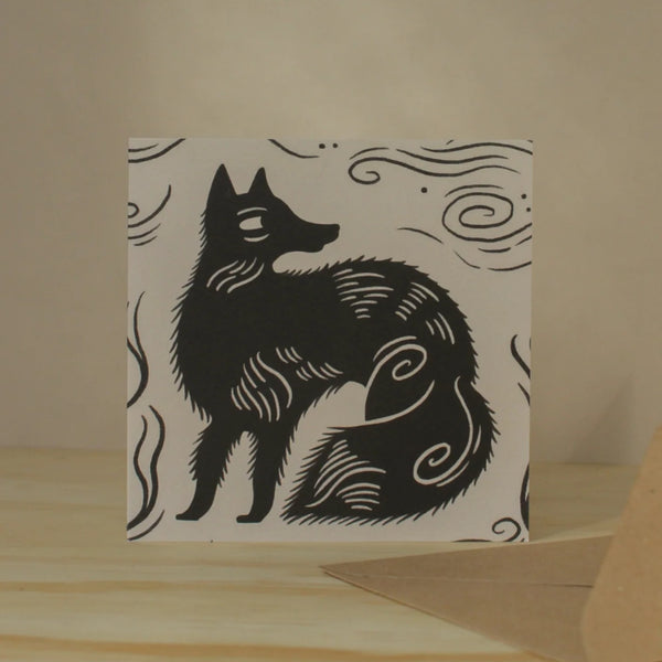Lauren Marina 'The Fox' Greeting Card