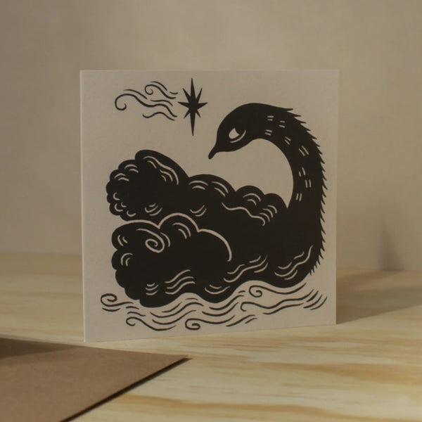 Lauren Marina 'The Swan' Greeting Card