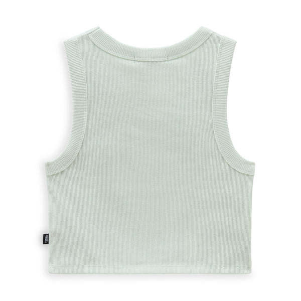Vans Drew Rib Tank Top - Pale Aqua