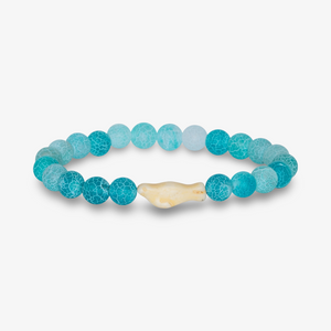Fahlo Glide Bracelet - Seal - Aqua Blue