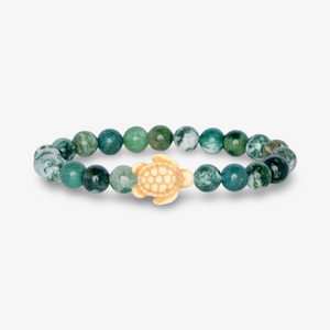 Fahlo Journey Bracelet - Sea Turtle - Seagrass Green