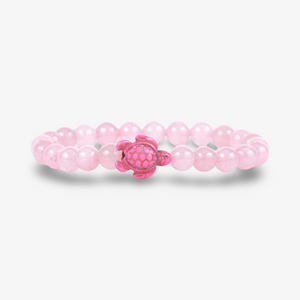 Fahlo Journey Bracelet - Sea Turtle - Coral Pink Reef