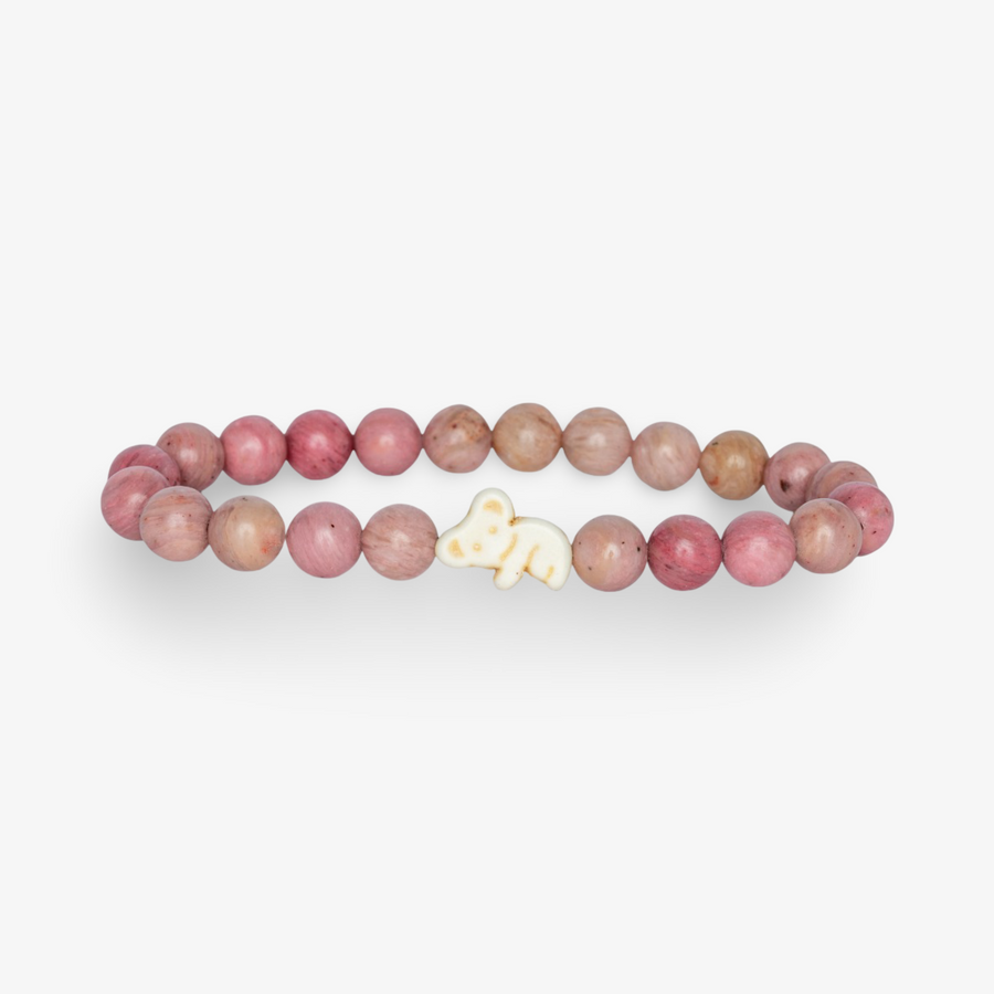Fahlo Lounge Bracelet - Koala - Wildflower Pink