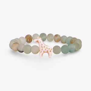 Fahlo Trek Bracelet - Giraffe - Sky Stone