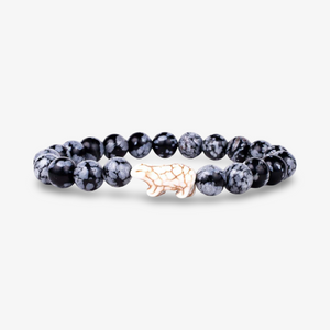 Fahlo Venture Bracelet - Polar Bear - Papilae Stone