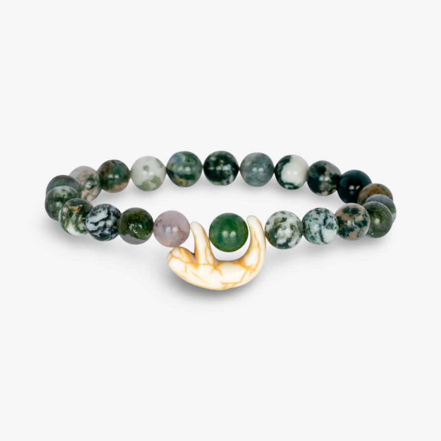 Fahlo Wanderer Bracelet - Sloth - Rainforest Green