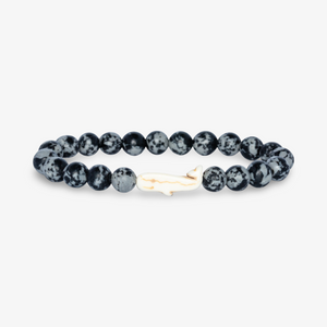 Fahlo Wayfare Bracelet - Whale - Ocelli Stone