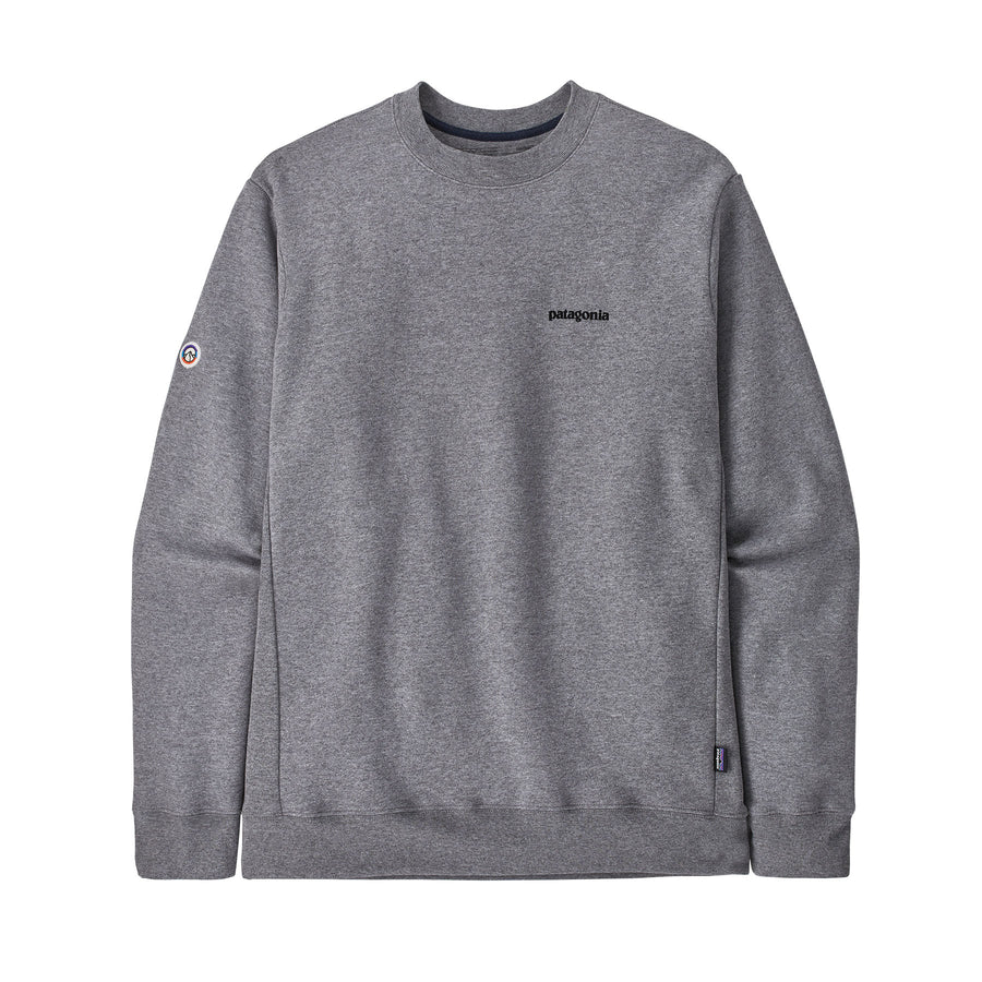 Patagonia Fitz Roy Icon Uprisal Sweater - Gravel Heather