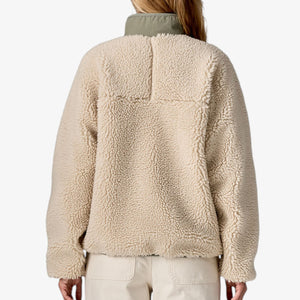 Patagonia Women's Classic Retro-X® Fleece Jacket - Dark Natural w/River Rock Green