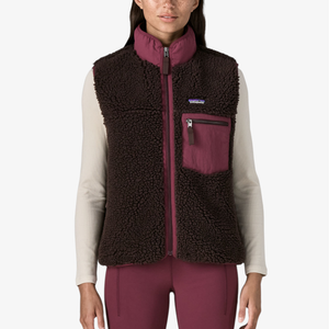 Patagonia Women's Classic Retro-X® Fleece Vest - Den Brown