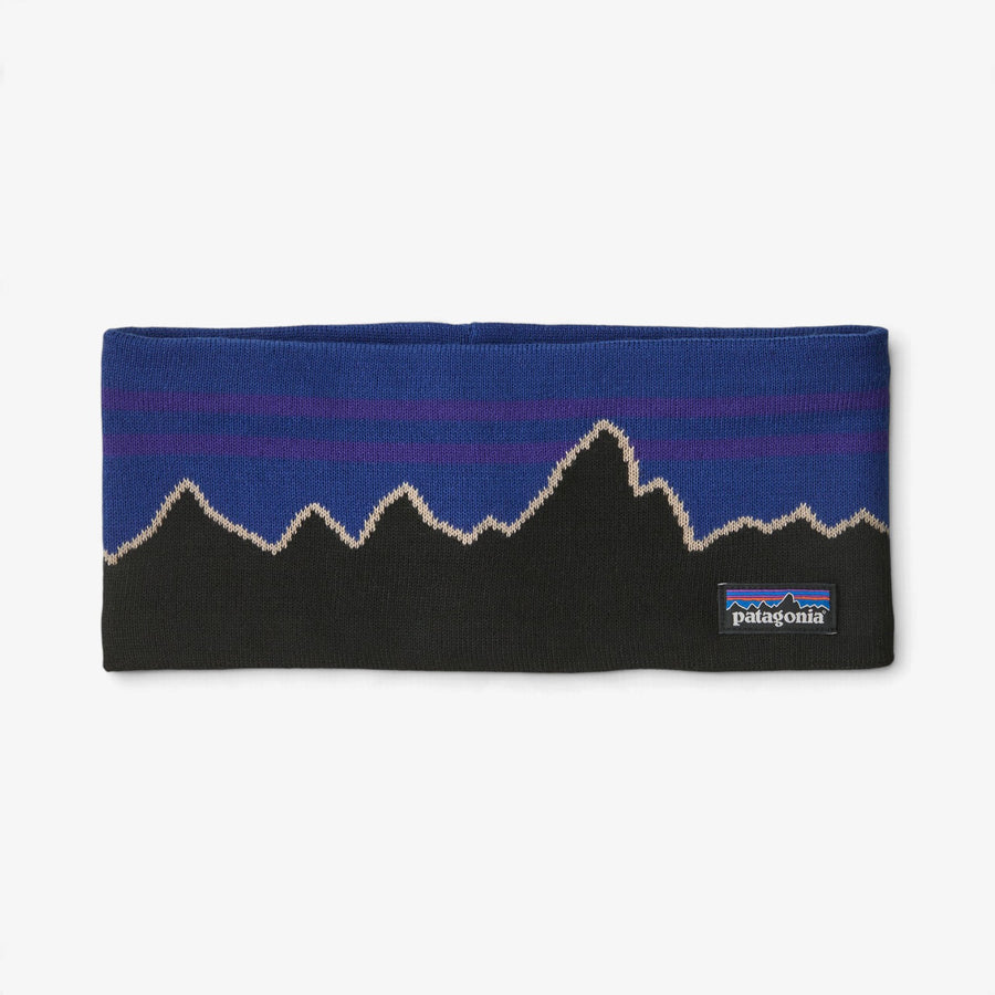 Patagonia Powder Town Headband - Classic Fitz Roy: P6 Blue