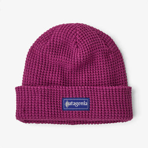 Patagonia Snow Drifter Beanie - Hut Tripper Label: Amaranth Pink
