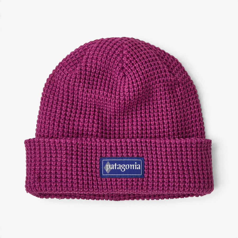 Patagonia Snow Drifter Beanie - Hut Tripper Label: Amaranth Pink