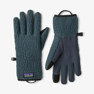 Patagonia Retro Pile Fleece Gloves - Summit Blue