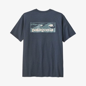 Patagonia Men's Boardshort Logo Pocket Responsibili-Tee® - Summit Blue