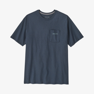Patagonia Men's Boardshort Logo Pocket Responsibili-Tee® - Summit Blue