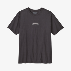 Patagonia M's '95 Oval Logo T-Shirt - Ink Black
