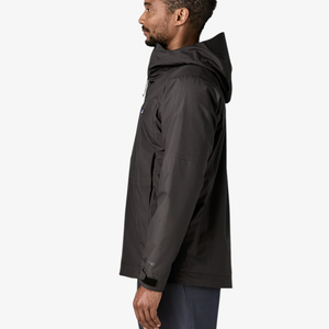 Patagonia Men's Insulated Boulder Fork Rain Jacket - Black