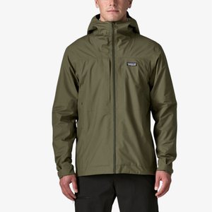 Patagonia Men's Insulated Boulder Fork Rain Jacket - Basin Green