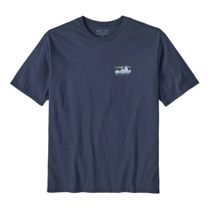 Patagonia '73 Skyline Organic Tee - New Navy