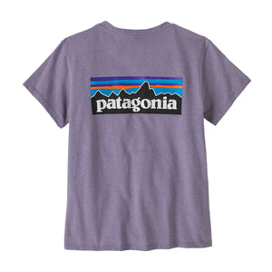 Patagonia Women's P-6 Logo Responsibili-Tee® - Concrete Purple