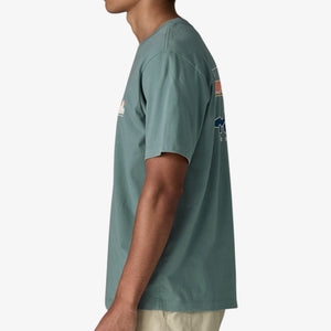 Patagonia Men's '73 Skyline Organic T-Shirt - Blue Sage