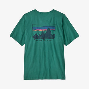 Patagonia Men's '73 Skyline Organic T-Shirt - Gem Green