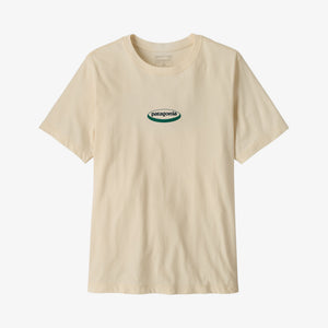 Patagonia M's '95 Oval Logo T-Shirt - Undyed Natural