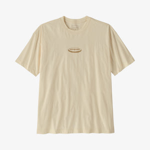 Patagonia W's '95 Oval Logo Oversized T-Shirt -  Undyed Natural