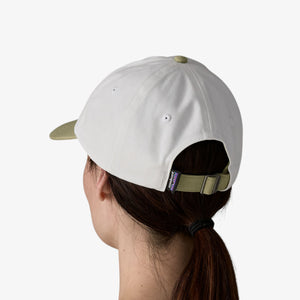 Patagonia Fitz Roy Icon Trad Cap -  Birch White /Gumtree Green