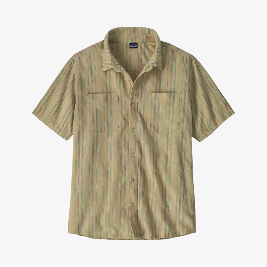 Patagonia Men's Back Step Shirt - Rapids : Weathered Stone