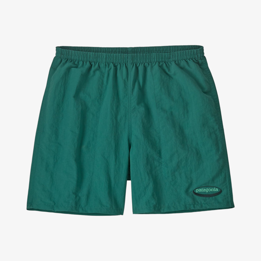 Patagonia Men's Baggies™ Shorts - 5" - ‘95 Oval Logo: Gem Green