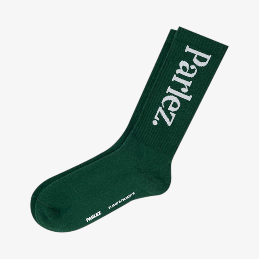 Parlez Whitlow socks - Deep Green