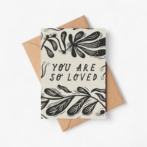 Lauren Marina 'You are so Loved' Greetings Card
