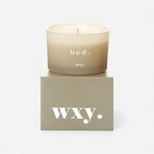WXY 'Bed' 3oz Candle - Warm Musk & Black Vanilla