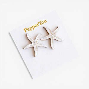 Pepper You 'Starfish' Stud Earrings