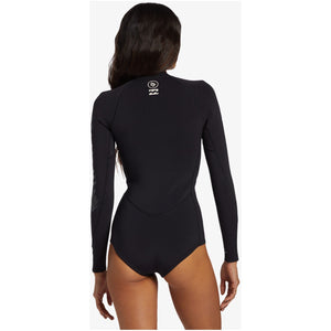 Billabong Women's Coral Gardeners 1mm Longsleeve Springsuit - Coral Black