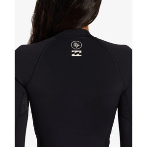 Billabong Women's Coral Gardeners 1mm Longsleeve Springsuit - Coral Black