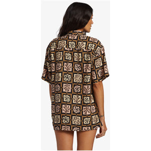 Billabong Women's Tiki Reef Hemp Shirt