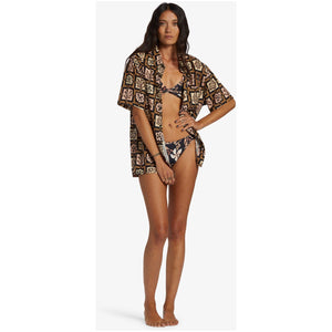 Billabong Women's Tiki Reef Hemp Shirt