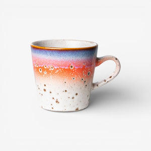 HKLIVING  70s Ceramics: Americano Mug : Asteroids