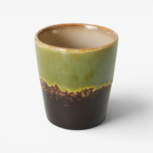 HKLiving 70s ceramics: coffee mug - Algae