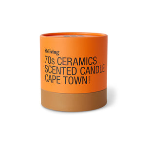 HKLIVING 70s ceramics scented candle - Cape Town