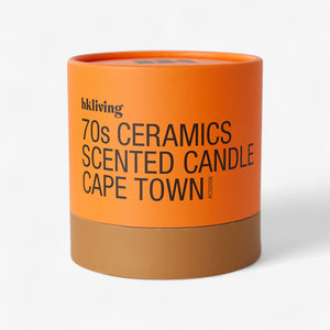 HKLIVING 70s ceramics scented candle - Cape Town
